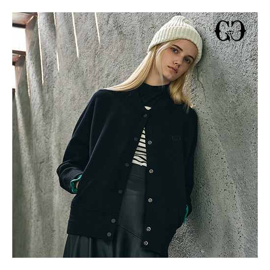 [지지피엑스](런칭가 59,900원) 울 블렌디드 보머 점퍼 1종