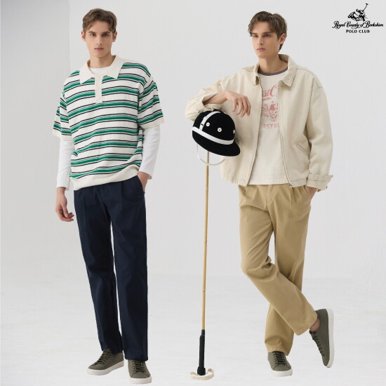 [RCBPC]RCB POLO CLUB 26SS 남성 헤리티지 시그니처 팬츠 2종(R603M)