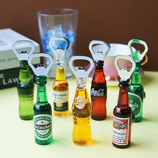 오너클랜 칼스버그 버드와이저 맥주병 음료수병 오프너