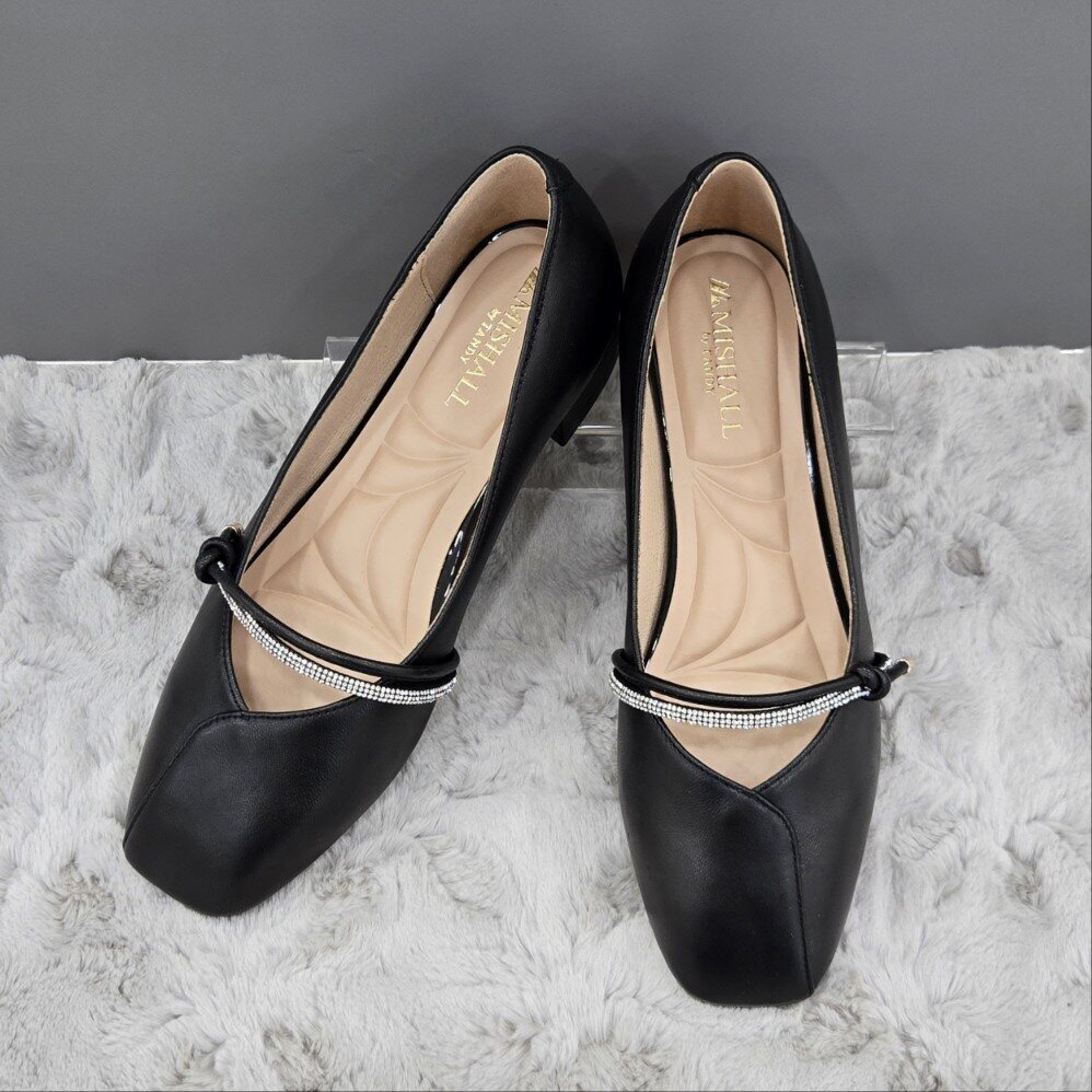 미셸 탠디 (패플) [탠디]보석 스트랩 펌프스 X2HF50SP27 G-BLACK 4SD JJ_JJ