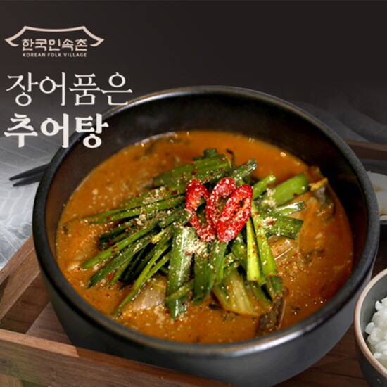 [한국민속촌]한국민속촌 장어품은 추어탕 파우치 450g 2팩