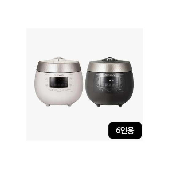 [쿠쿠]【엘라이브】 6인용 브라운스톤 압력 밥솥(CRP-R0695FGB/GW)