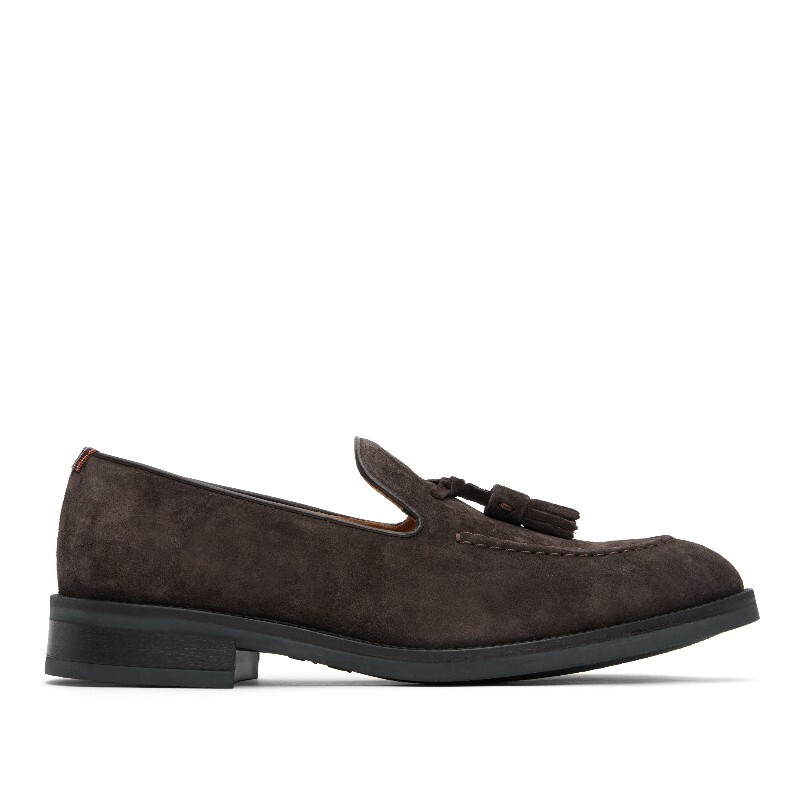 PAUL SMITH 폴스미스 폴스미스 브라운 스웨이드 로렌스 태슬 로퍼 251260M231002
