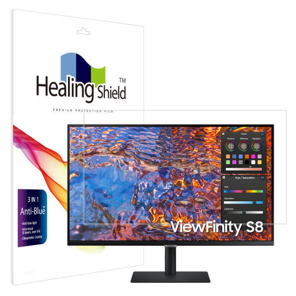 아트박스 아트박스/힐링쉴드 삼성 4K 뷰피니티 S8 LS32B800P 블루라이트차단필름