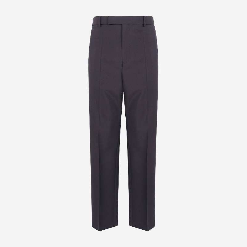 JIL SANDER 질샌더 질샌더 울 모헤어 프론트 크리즈 팬츠 J22KA0401 J41444 201