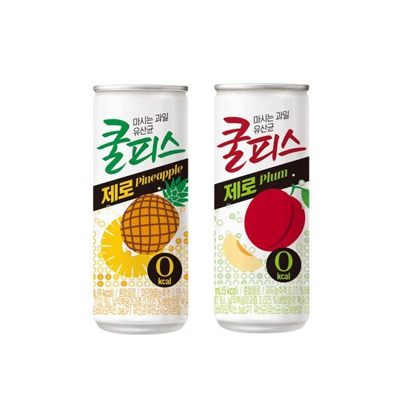 교보문고 (주)서희에프앤비 동원 쿨피스 제로 자두+파인애플 230ml 60캔