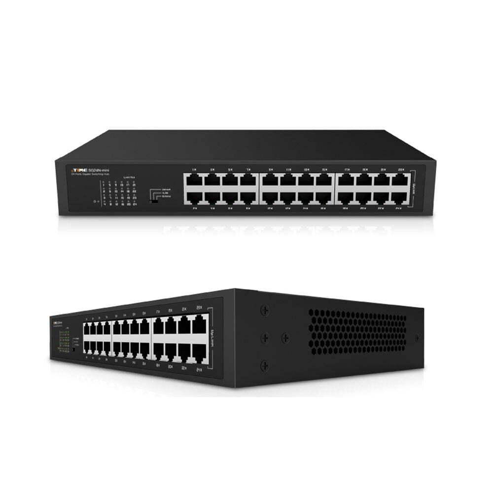 아이피타임 지오벤처스 미니 24포트 기가비트 인터넷 스위치 허브 IGMP