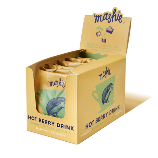 [메쉬에][북유럽 베리가 가득] 메쉬에 베리음료 망고 패션푸르츠 40ml * 15입