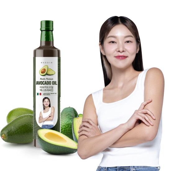 [니드인][송해나 픽][니드인] 프리미엄 아보카도 엑스트라버진 오일 250ML 1p