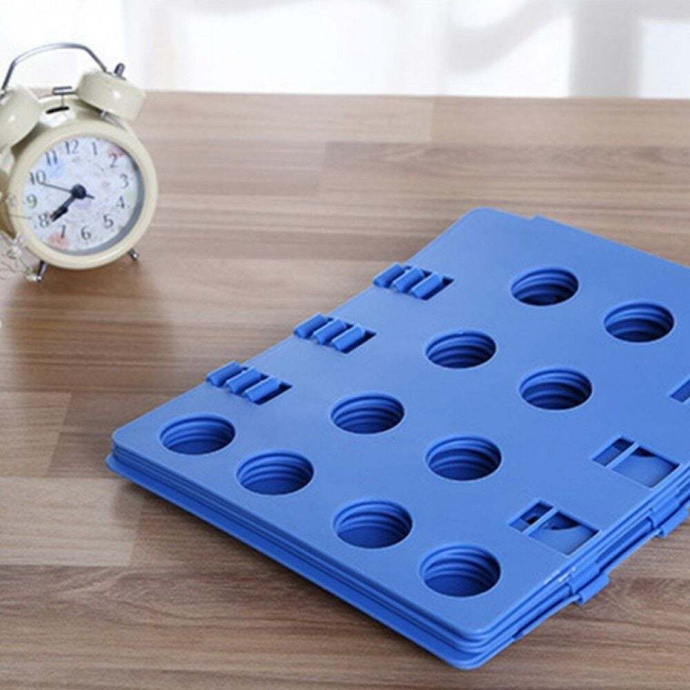 지오벤처스 옷정리 접기 보조 도구 빨래판 의류 정돈 폴더 접이식 빨래도우미