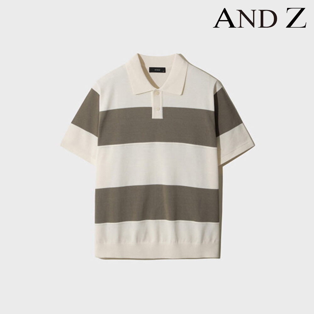 앤드지 볼드 럭비 스트라이프 카라넥 반팔티 2동 택1 (BPG2EC1202)
