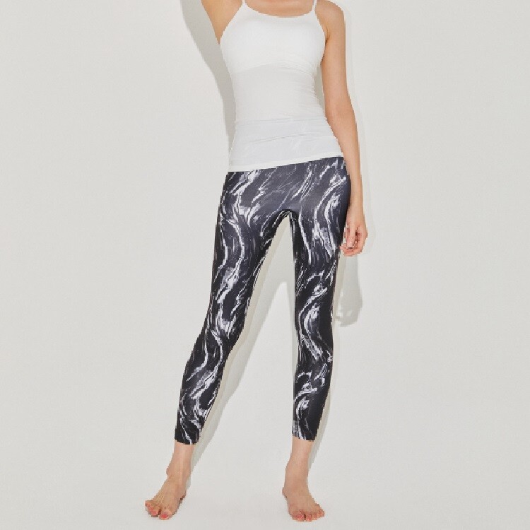 제인코트(스포츠) 타이다이 와이존프리 마블레깅스 8부 UNA2806_BK