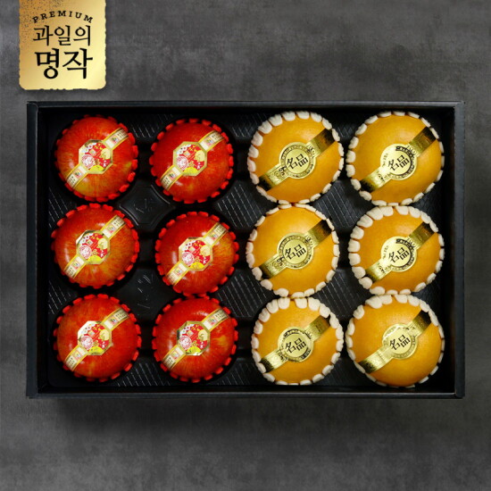 [명가일품][과일의 명작] 프리미엄 과일선물세트 사과6과+배6과[5kg]
