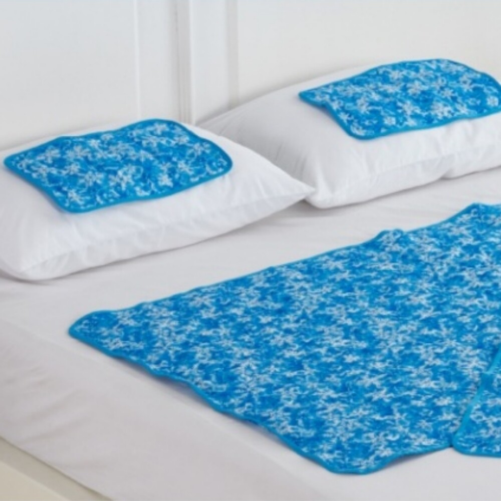 주홈시스 쿨젤매트 여름 쿨링 냉 매트 아이스 쿨 패드 더블