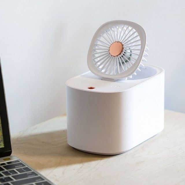 에이치플러스몰 무드등 데일리 아이템 탁상 선풍기 시원촉촉 가습기