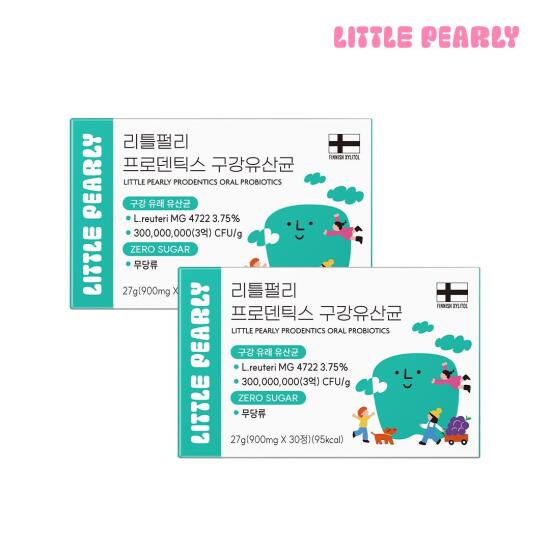[리틀펄리][정상가 72,000원] 리틀펄리 프로덴틱스 구강유산균 2박스
