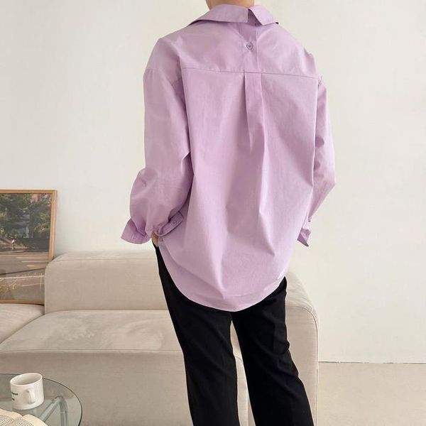 셀러허브(하프클럽) [하프클럽/셀러허브_여성트랜드패션]여자 큰사이즈 무지 젠더리스룩 봄남방 셔츠