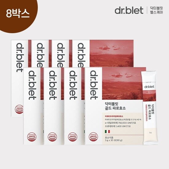 [닥터블릿][T][8박스] 닥터블릿 골드 파로효소 (3 g x 30포) X 8박스