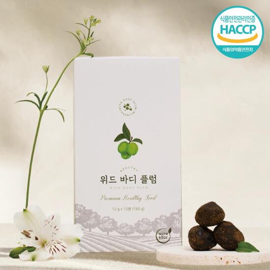 [위드바디]위드바디플럼 유산균 매실 15개입