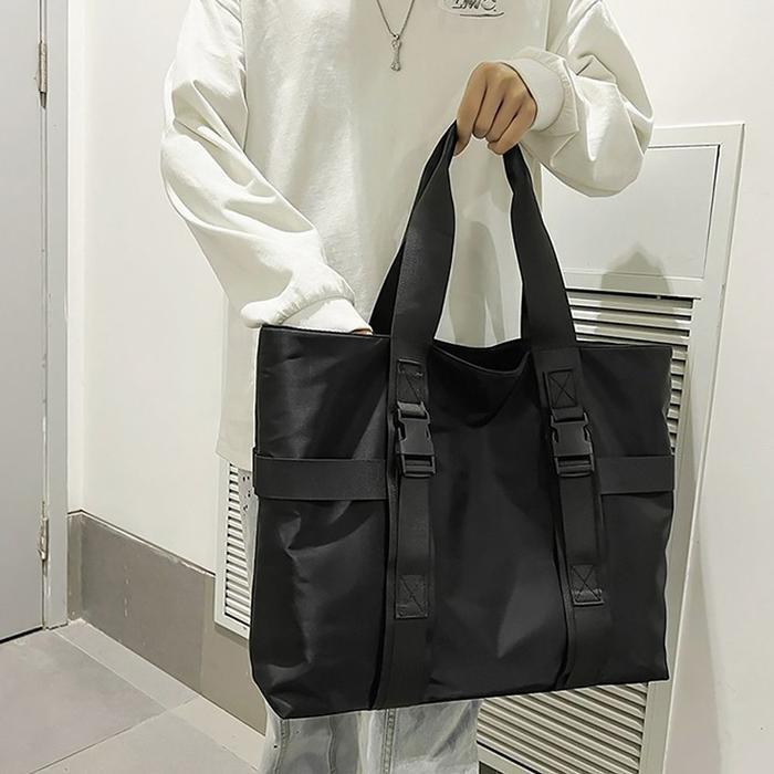 기타 [주식회사 브이와이][JHL71764_51IC]공용 버클 수납력좋은 빅백 나일론가방 (29885975A)