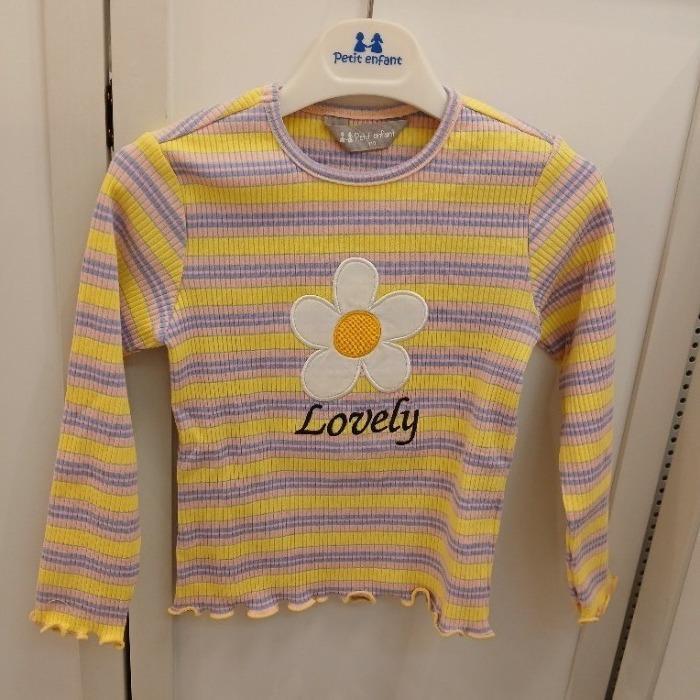 태전 탈렌트키즈 TALENTKIDS (쁘띠앙팡) HC24 PC카오로아골지옐로우티셔츠  PCZ12GTS18