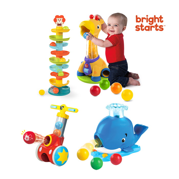 브라이트스타트 장마철 집콕 필수템! 소문난 꿀잼 6개월 장난감 총 집합_ 공놀이 고래/공놀이 기린/ 걸음마 장난감/ 디즈니 캐릭터 장난감 외