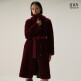 [우바](런칭가 168,000원) (25FW) 호주산 컬링 양모100 롱코트 + 머플러 SET