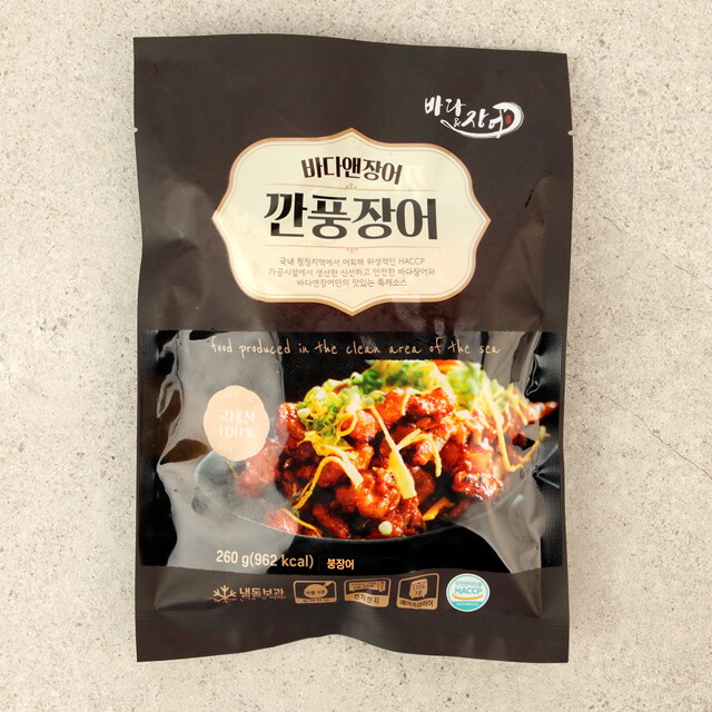 오초록 (오초록) 국내산 장어로 만든 깐풍장어 780g - 260g(2인분) x 3팩