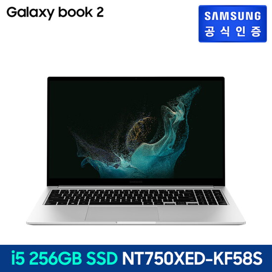 [삼성전자][2/20 19시 모바일방송중 혜택가 790,690원] 삼성 갤럭시북2 NT750XED-KF58S 윈도우11탑재