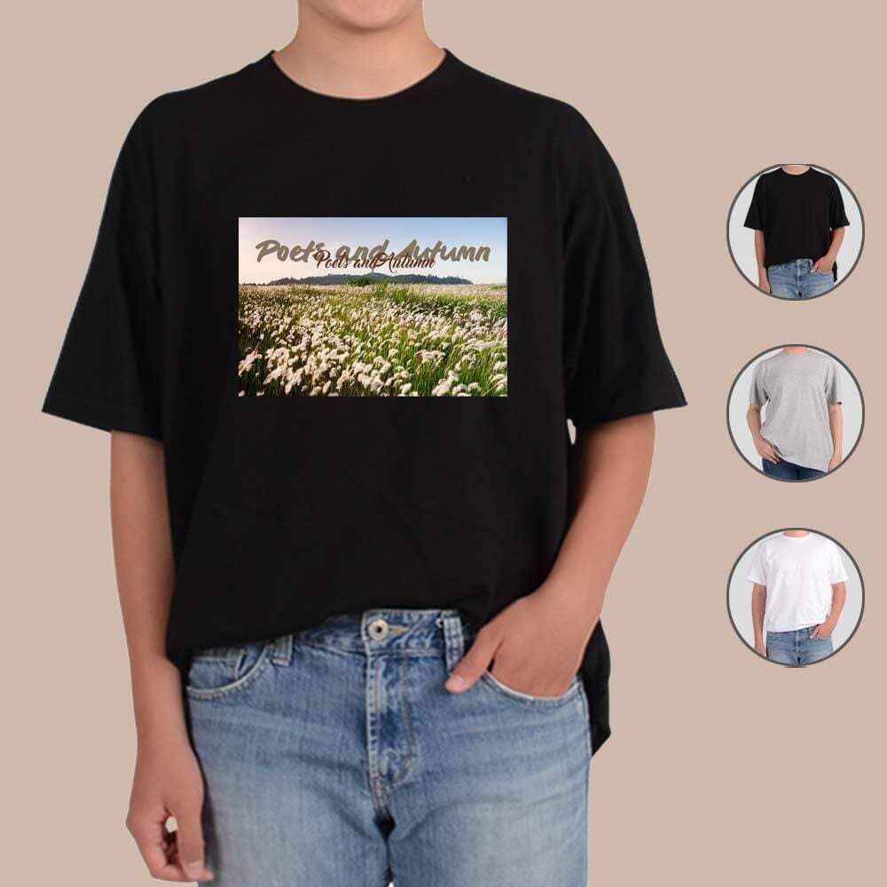 오너클랜 ATOGATO 단풍 낙엽 풍경 가을여행 7 맞춤 반팔티