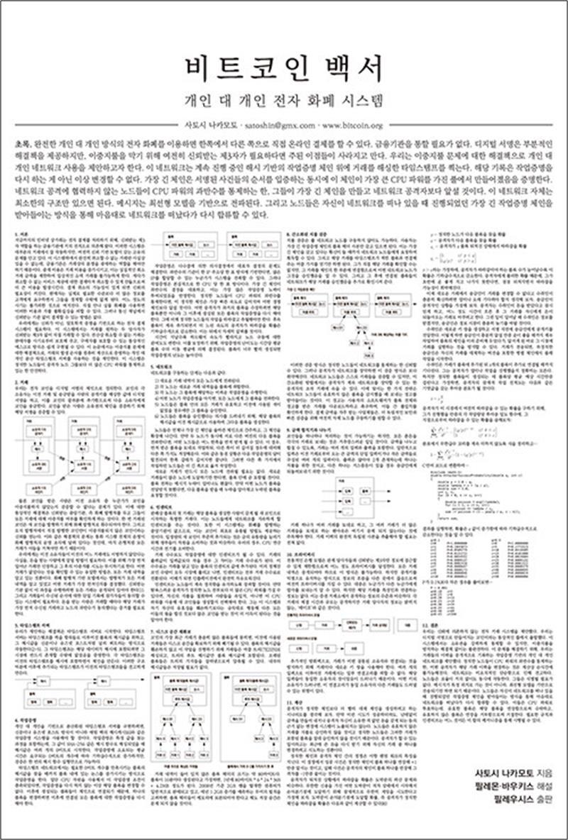 사이먼북스 [사이먼북스] 비트코인 백서 해설 - 비트코인 개인 대 개인 전자 화폐 시스템 해설