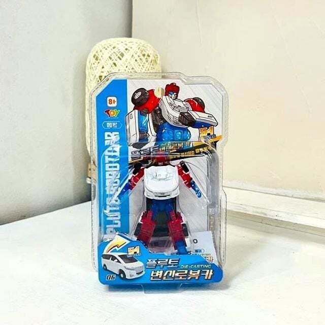 오너클랜 ABM도매콜 로봇카 플루토 변신 디자인랜덤 1p 레일자