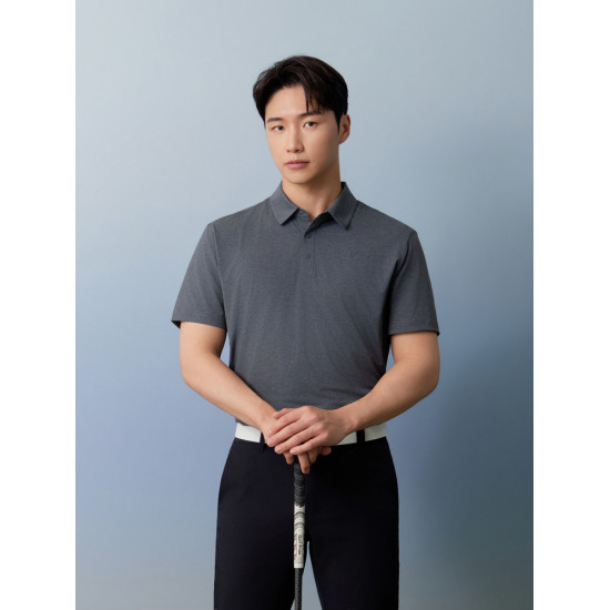 [볼빅골프웨어][볼빅] 남성 멜란지 냉감 제에리 반팔 티셔츠(ON) VOTSP475_MG