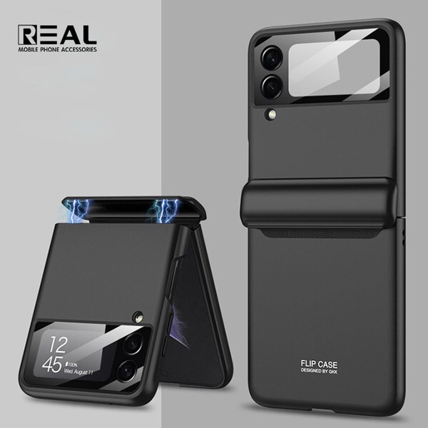 알티피아 [하프클럽/알티피아]갤럭시Z플립3 360도 힌지풀커버 강화유리케이스