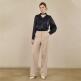 [누브][정상가 108000원][누브] Straight Semi Wide Pants - Beige
