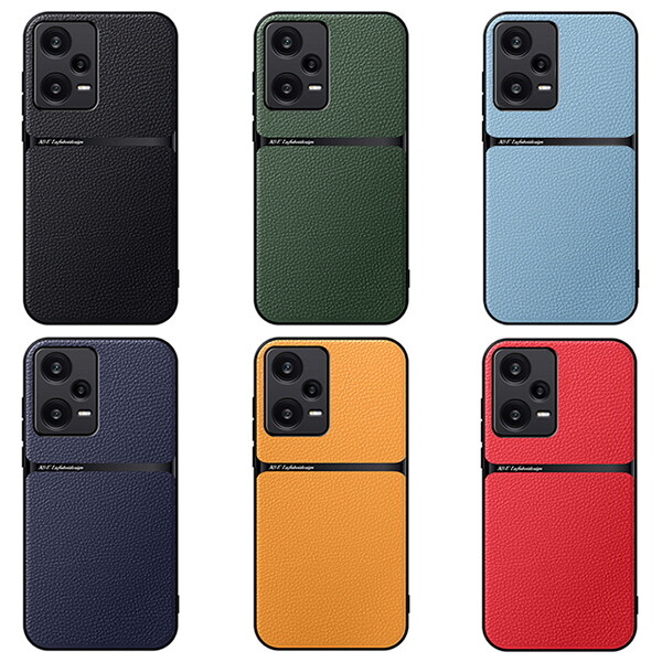 수나르 수나르 샤오미홍미노트12 포코X5 프로 4G 5G 맥세이프 초슬림 매트 가죽 풀커버 핸드폰 케이스