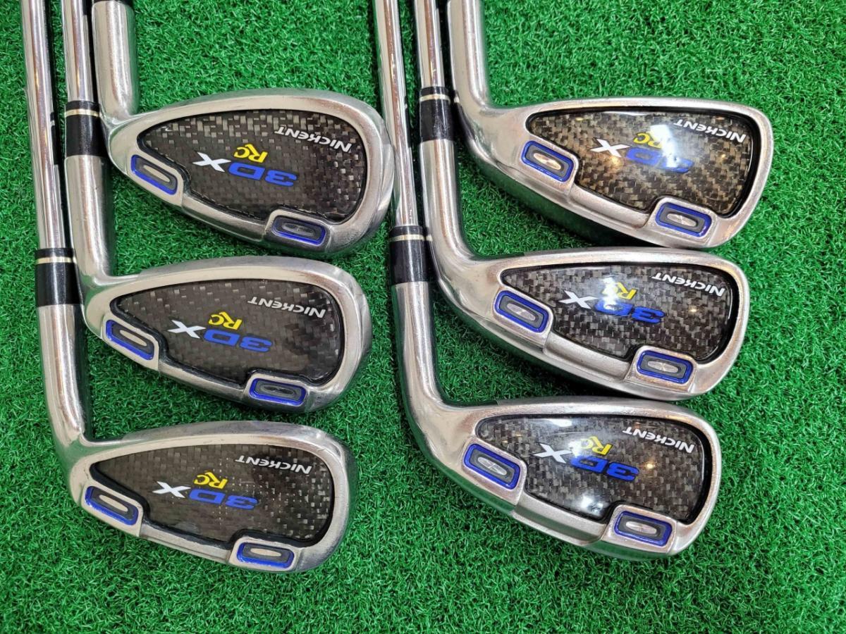 Nickent 니켄트 중고 니켄트 3DX RC 스틸 UNIFLEX 5~P 6아이언