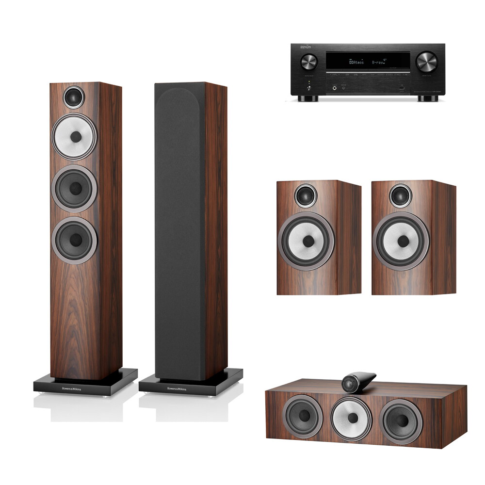 데논 AVR-X2800H + B&W 704 S3 5채널스피커(71/706)