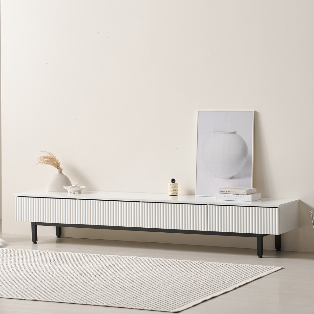 히트가구 [히트가구] F41623 스틸 2000 서랍거실장 2colors (착불배송 상세확인)