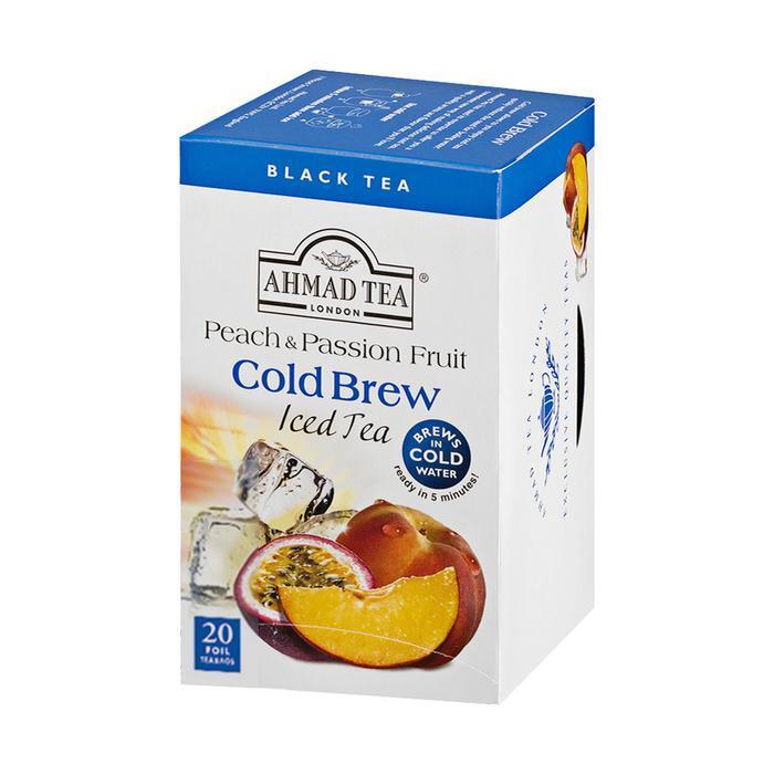 셀러허브 식품 아마드티 콜드브루 피치패션후르츠 아이스티 티백 20개입