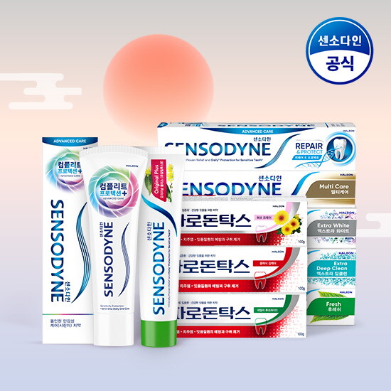 센소다인 [센소다인&파로돈탁스] 시린이/잇몸 케어 세계1위 치약 ~44% 특가 모음딜!
