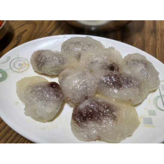 [강릉감자옹심이] 감자 송편 (1인분 8개 / 약 250g)