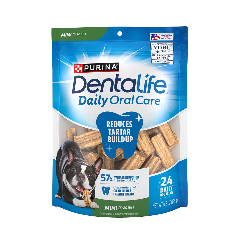 퓨리나(펫) 퓨리나 덴탈라이프 미니 독 강아지 덴탈껌 치석제거 개껌 193g