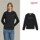 [에스프리]ESPRIT 24FW 여성 긴팔 시그니처 로고 티셔츠 4종