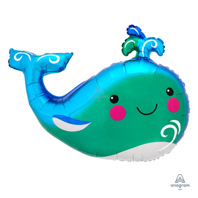 텐바이텐 [ANAGRAM] 은박풍선 슈퍼쉐입 [해피웨일]