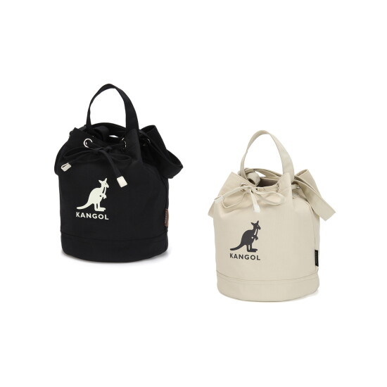 [KANGOL]여성 앨리스 Ⅱ 나일론 버킷백 3750 2종