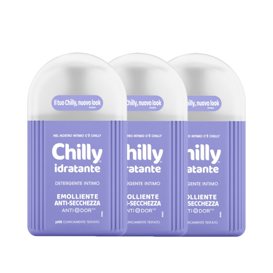 [칠리]칠리 Chilly 여성청결제 이드라단테(수분) 젤타입 200ml, 3개