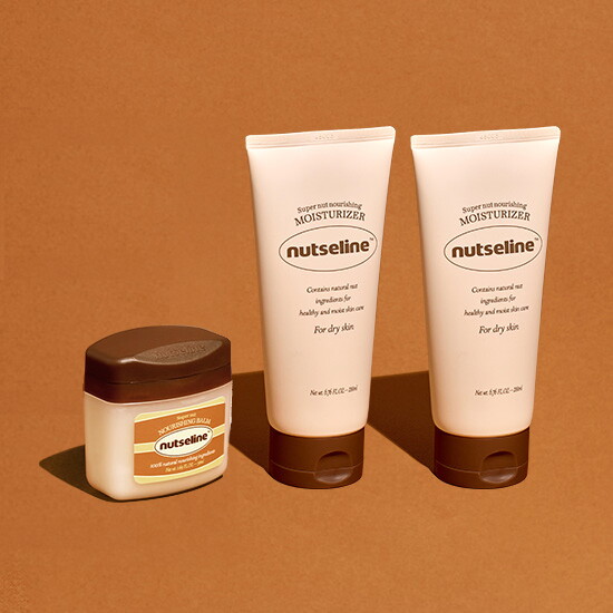 [넛세린]슈퍼 넛 너리싱 밤 시즌4 50ml+무향 바디로션 200ml×2