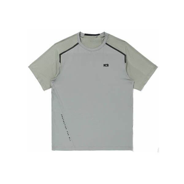 K2 K2 남성 AIR CUBE 반팔 티셔츠 KMM22243-1K