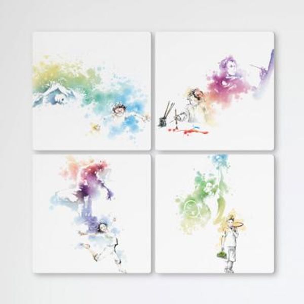 교보문고 꾸밈 ib702-멀티액자 예체능의꿈과아이들